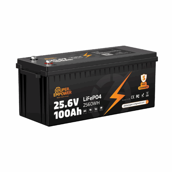 SUPER EMPOWER 25.6V 100AH battery product image