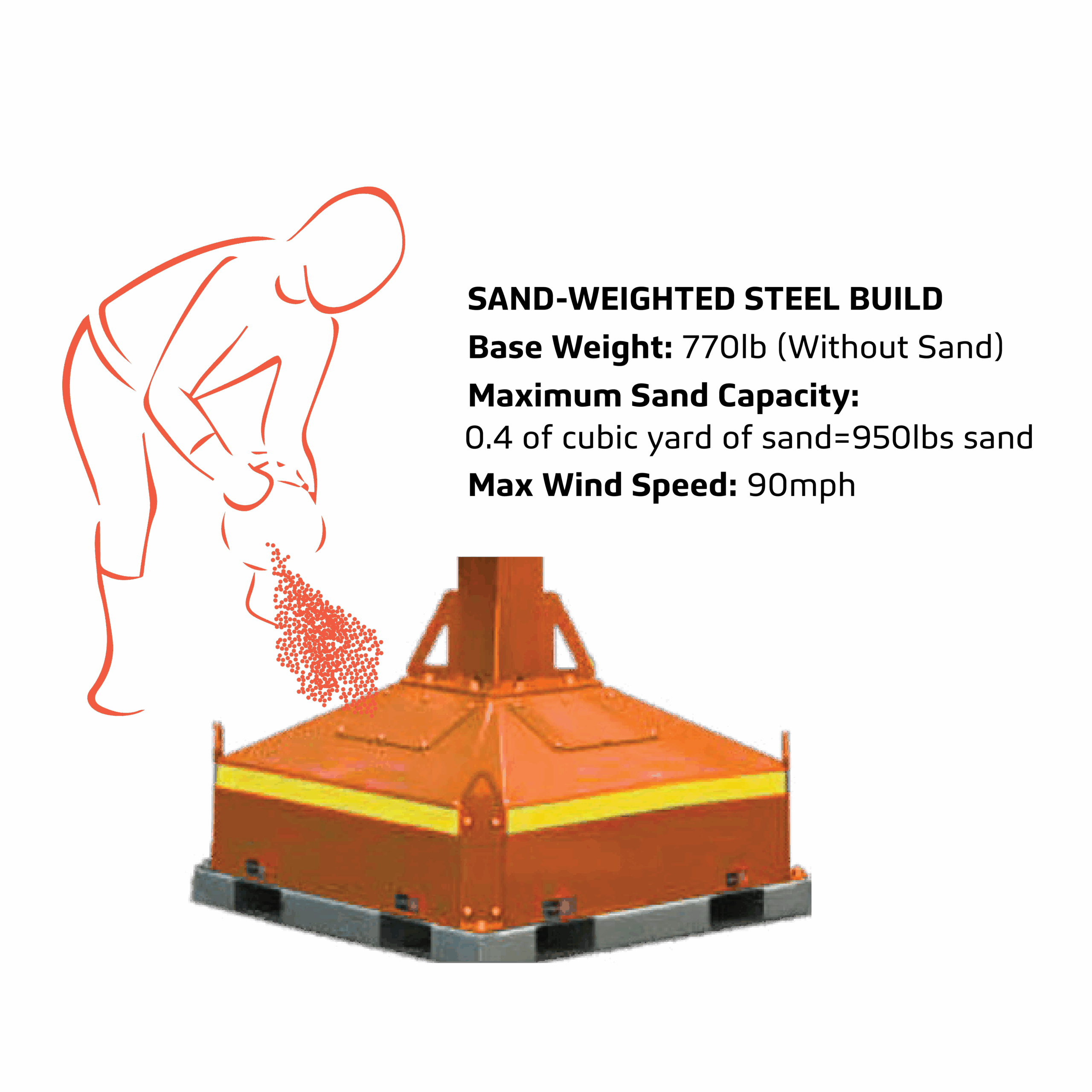 Solar light tower SCOUT sand based user guide